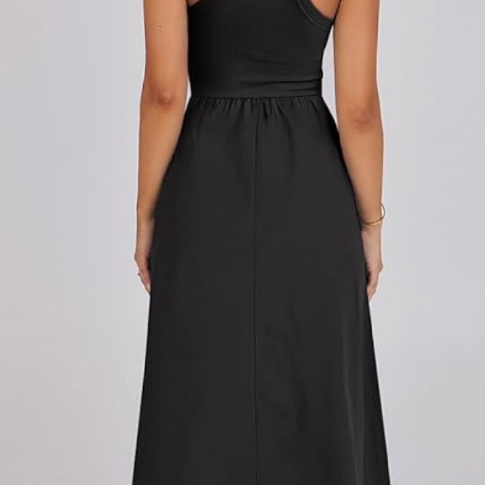 Black Racerback Dress - Picture 2 of 3